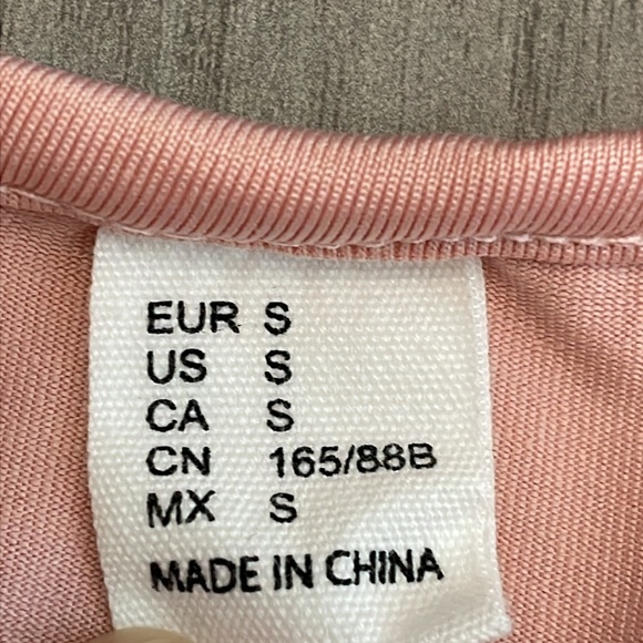 Women’s Pajama Shorts Black and White Stripe and Pink Top Let Me Sleep - Picture 5 of 12